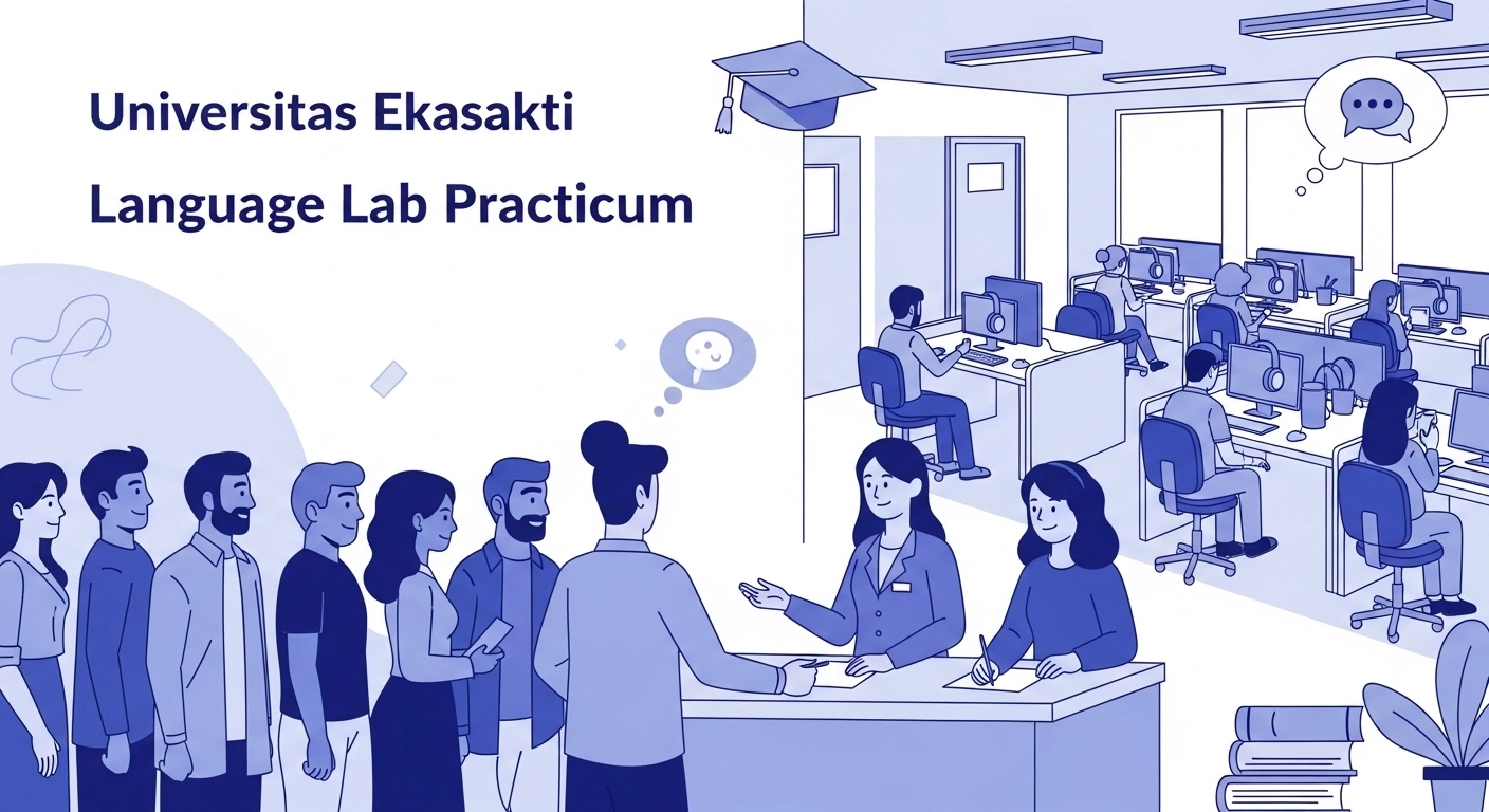 Praktikum Labor Bahasa UNES Resmi Dibuka, 321 Mahasiswa Sudah Melakukan Registrasi